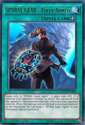 SPYRAL GEAR - Fully Armed (MACR-EN088) - Maximum Crisis 1st Edition - Premium Yugioh Single from Konami - Just $0.31! Shop now at Game Crave Tournament Store