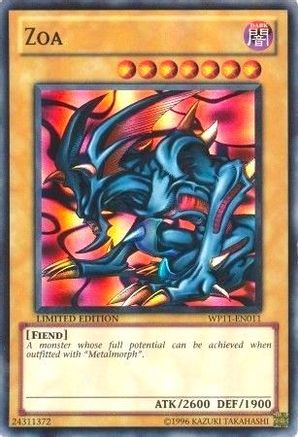 Zoa (WP11-EN011) - World Championship 2011 Card Pack Limited - Premium Yugioh Single from Konami - Just $159.99! Shop now at Game Crave Tournament Store