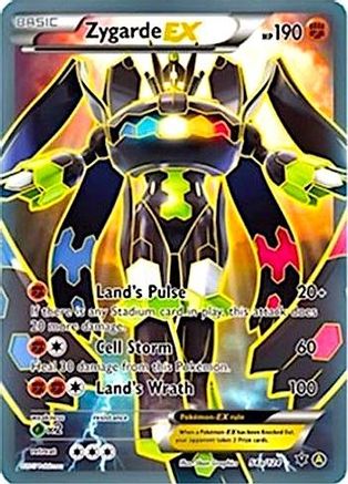 Zygarde-EX 54a/124 - Fates Collide Holofoil - Premium Pokemon Single from Nintendo - Just $6.70! Shop now at Game Crave Tournament Store