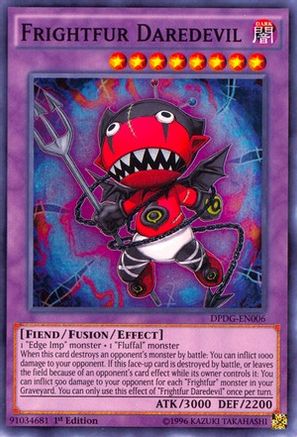 Frightfur Daredevil (DPDG-EN006) - Duelist Pack: Dimensional Guardians 1st Edition - Premium Yugioh Single from Konami - Just $6.29! Shop now at Game Crave Tournament Store