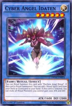 Cyber Angel Idaten (DPDG-EN016) - Duelist Pack: Dimensional Guardians 1st Edition - Premium Yugioh Single from Konami - Just $0.25! Shop now at Game Crave Tournament Store