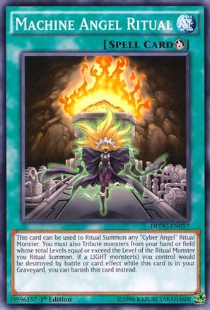 Machine Angel Ritual (DPDG-EN017) - Duelist Pack: Dimensional Guardians 1st Edition - Premium Yugioh Single from Konami - Just $0.25! Shop now at Game Crave Tournament Store