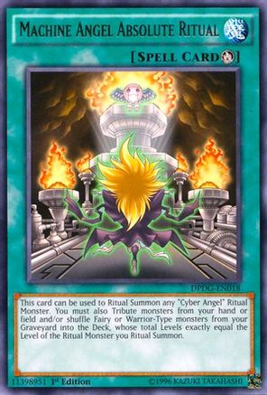 Machine Angel Absolute Ritual (DPDG-EN018) - Duelist Pack: Dimensional Guardians 1st Edition - Premium Yugioh Single from Konami - Just $0.26! Shop now at Game Crave Tournament Store