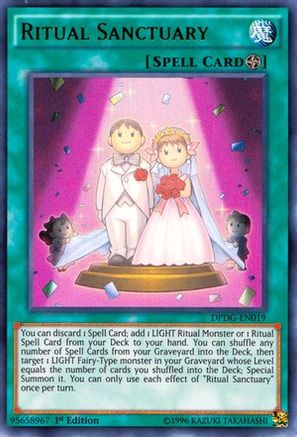 Ritual Sanctuary (DPDG-EN019) - Duelist Pack: Dimensional Guardians 1st Edition - Premium Yugioh Single from Konami - Just $0.69! Shop now at Game Crave Tournament Store