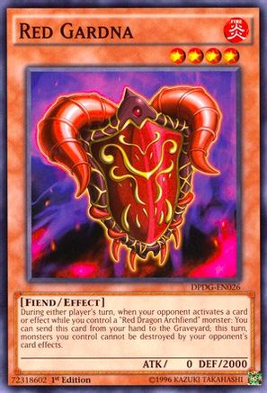 Red Gardna (DPDG-EN026) - Duelist Pack: Dimensional Guardians 1st Edition - Premium Yugioh Single from Konami - Just $0.25! Shop now at Game Crave Tournament Store