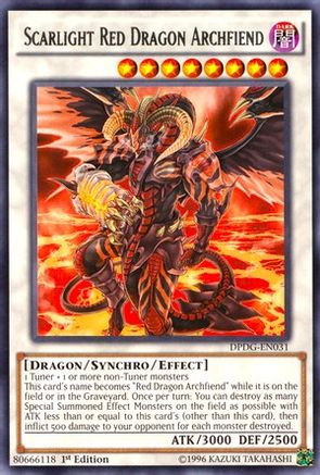 Scarlight Red Dragon Archfiend (DPDG-EN031) - Duelist Pack: Dimensional Guardians 1st Edition - Premium Yugioh Single from Konami - Just $0.32! Shop now at Game Crave Tournament Store