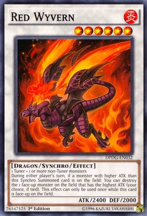 Red Wyvern (DPDG-EN032) - Duelist Pack: Dimensional Guardians 1st Edition - Premium Yugioh Single from Konami - Just $0.28! Shop now at Game Crave Tournament Store