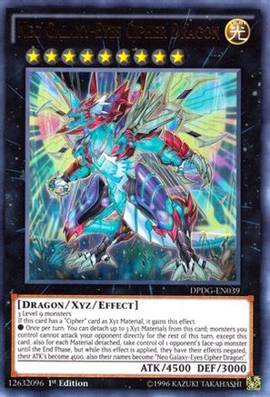 Neo Galaxy-Eyes Cipher Dragon (DPDG-EN039) - Duelist Pack: Dimensional Guardians 1st Edition - Premium Yugioh Single from Konami - Just $2.22! Shop now at Game Crave Tournament Store