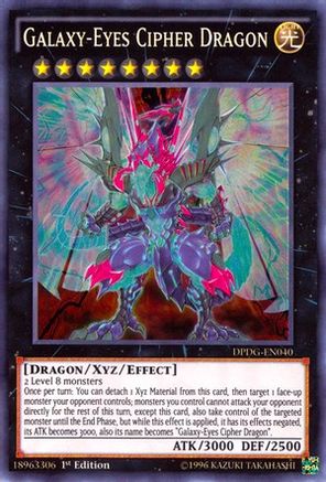 Galaxy-Eyes Cipher Dragon (DPDG-EN040) - Duelist Pack: Dimensional Guardians 1st Edition - Premium Yugioh Single from Konami - Just $2.46! Shop now at Game Crave Tournament Store