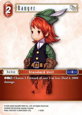 Ranger (Refia) (OPUS I) Foil - Premium Final Fantasy Single from Opus I - Just $0.13! Shop now at Game Crave Tournament Store