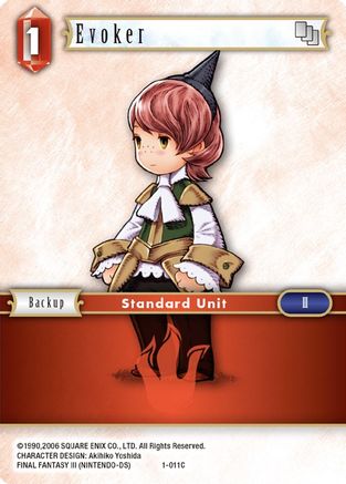 Evoker (Arc) - 1-011C (OPUS I) Foil - Premium Final Fantasy Single from Opus I - Just $0.68! Shop now at Game Crave Tournament Store