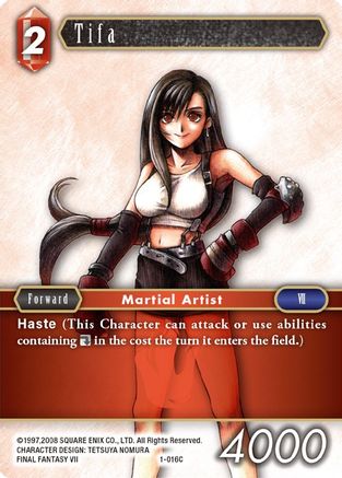 Tifa (OPUS I) Foil - Premium Final Fantasy Single from Opus I - Just $27.01! Shop now at Game Crave Tournament Store
