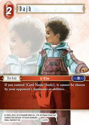 Dajh (OPUS I) Foil - Premium Final Fantasy Single from Opus I - Just $4.04! Shop now at Game Crave Tournament Store