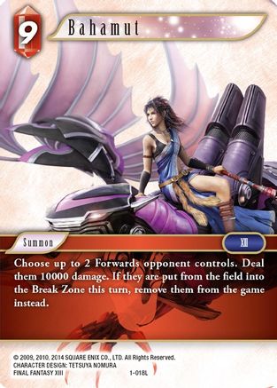 Bahamut (OPUS I) Foil - Premium Final Fantasy Single from Opus I - Just $2.85! Shop now at Game Crave Tournament Store