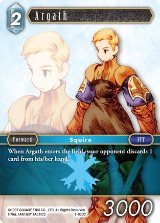 Argath (OPUS I) - Premium Final Fantasy Single from Opus I - Just $0.25! Shop now at Game Crave Tournament Store