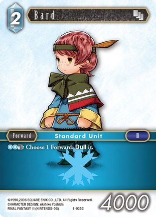 Bard (Arc) - 1-035C (OPUS I) - Premium Final Fantasy Single from Opus I - Just $0.25! Shop now at Game Crave Tournament Store