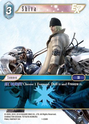 Shiva EX (Rare) (OPUS I) - Premium Final Fantasy Single from Opus I - Just $0.25! Shop now at Game Crave Tournament Store