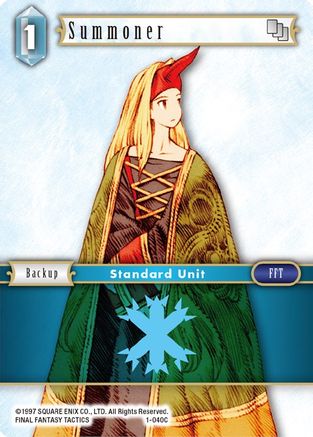 Summoner (Female Unit) (OPUS I) - Premium Final Fantasy Single from Opus I - Just $0.25! Shop now at Game Crave Tournament Store