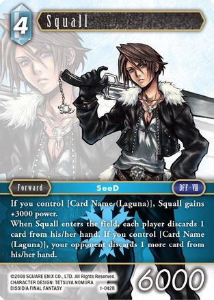 Squall (Rare) (OPUS I) - Premium Final Fantasy Single from Opus I - Just $0.71! Shop now at Game Crave Tournament Store