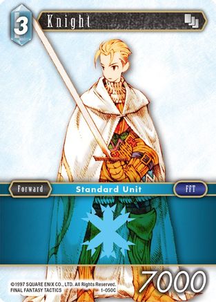 Knight (Male Unit) (OPUS I) - Premium Final Fantasy Single from Opus I - Just $0.25! Shop now at Game Crave Tournament Store
