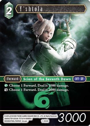 Y'shtola (OPUS I) - Premium Final Fantasy Single from Opus I - Just $0.21! Shop now at Game Crave Tournament Store