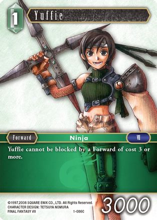 Yuffie (Common) (OPUS I) Foil - Premium Final Fantasy Single from Opus I - Just $13.50! Shop now at Game Crave Tournament Store