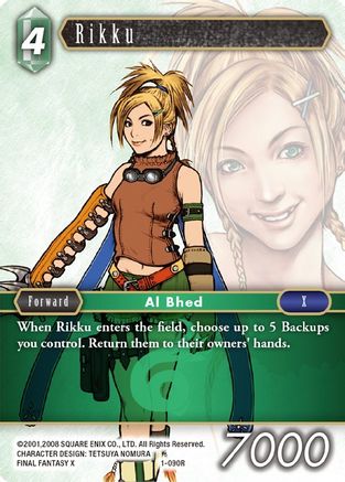 Rikku (Rare) (OPUS I) Foil - Premium Final Fantasy Single from Opus I - Just $4.28! Shop now at Game Crave Tournament Store