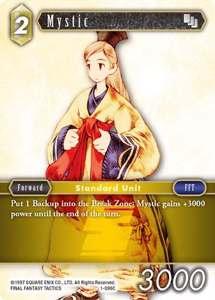 Mystic (Female Unit) (OPUS I) - Premium Final Fantasy Single from Opus I - Just $0.25! Shop now at Game Crave Tournament Store
