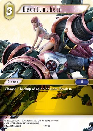 Hecatoncheir (OPUS I) Foil - Premium Final Fantasy Single from Opus I - Just $1.89! Shop now at Game Crave Tournament Store