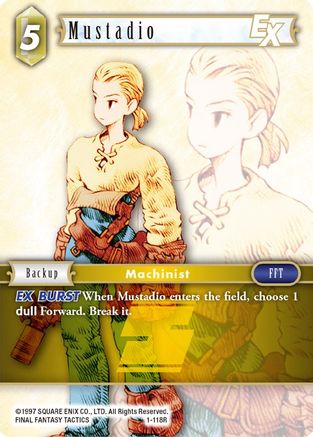 Mustadio (OPUS I) Foil - Premium Final Fantasy Single from Opus I - Just $0.23! Shop now at Game Crave Tournament Store