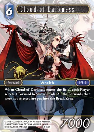 Cloud of Darkness (OPUS I) Foil - Premium Final Fantasy Single from Opus I - Just $3.82! Shop now at Game Crave Tournament Store