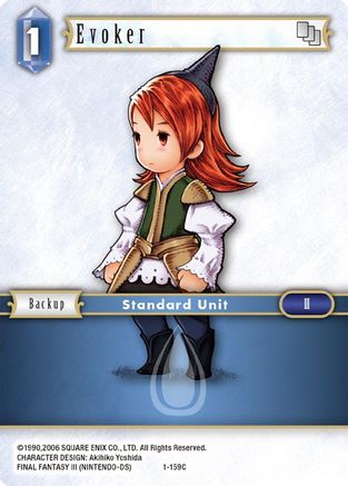 Evoker (Refia) (OPUS I) Foil - Premium Final Fantasy Single from Opus I - Just $0.42! Shop now at Game Crave Tournament Store