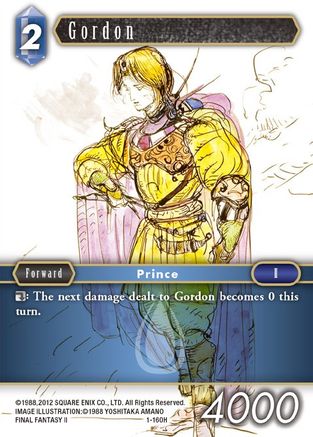 Gordon (OPUS I) Foil - Premium Final Fantasy Single from Opus I - Just $0.39! Shop now at Game Crave Tournament Store