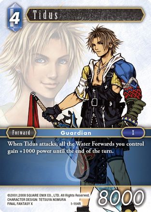 Tidus (Rare) (OPUS I) Foil - Premium Final Fantasy Single from Opus I - Just $1.69! Shop now at Game Crave Tournament Store