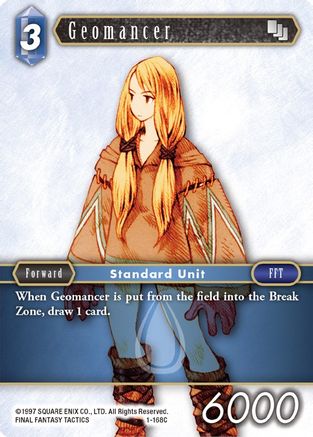 Geomancer (Female Unit) (OPUS I) - Premium Final Fantasy Single from Opus I - Just $0.25! Shop now at Game Crave Tournament Store