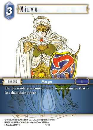 Minwu (OPUS I) Foil - Premium Final Fantasy Single from Opus I - Just $5.49! Shop now at Game Crave Tournament Store