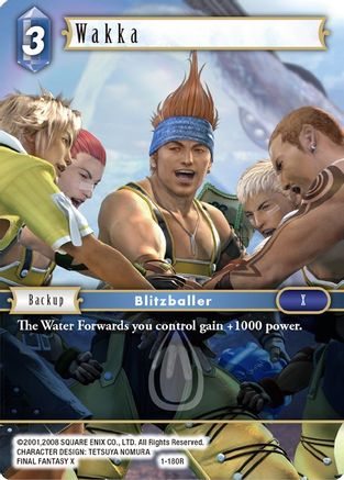 Wakka (OPUS I) Foil - Premium Final Fantasy Single from Opus I - Just $1.07! Shop now at Game Crave Tournament Store