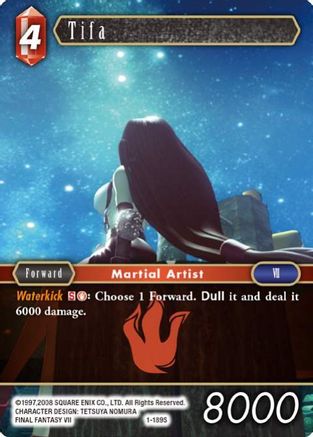 Tifa (Starter) (OPUS I) Foil - Premium Final Fantasy Single from Opus I - Just $1.67! Shop now at Game Crave Tournament Store