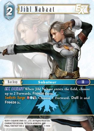 Jihl Nabaat EX (OPUS I) - Premium Final Fantasy Single from Opus I - Just $0.42! Shop now at Game Crave Tournament Store