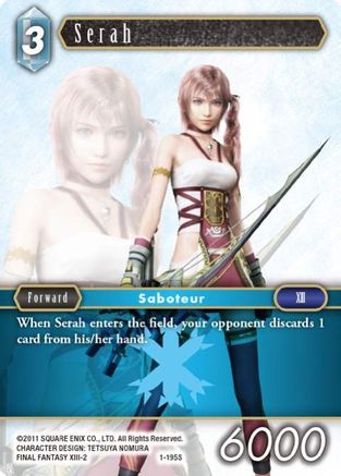 Serah (Starter) (OPUS I) - Premium Final Fantasy Single from Opus I - Just $0.51! Shop now at Game Crave Tournament Store