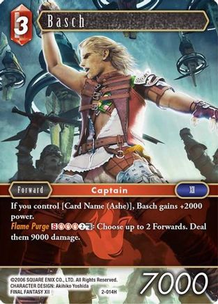 Basch (OPUS II) - Premium Final Fantasy Single from Opus II - Just $0.27! Shop now at Game Crave Tournament Store