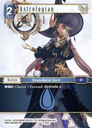 Astrologian (OPUS II) Foil - Premium Final Fantasy Single from Opus II - Just $0.45! Shop now at Game Crave Tournament Store
