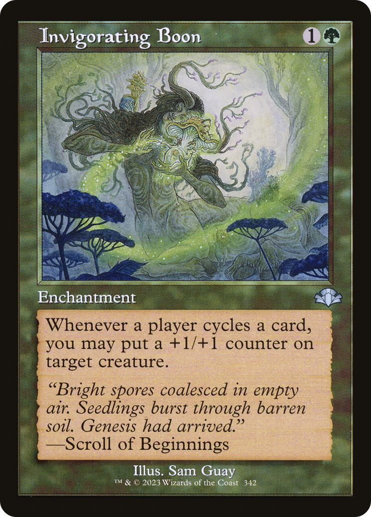 Invigorating Boon (DMR-342) - Dominaria Remastered - Premium MTG Single from Wizards of the Coast - Just $0.08! Shop now at Game Crave Tournament Store