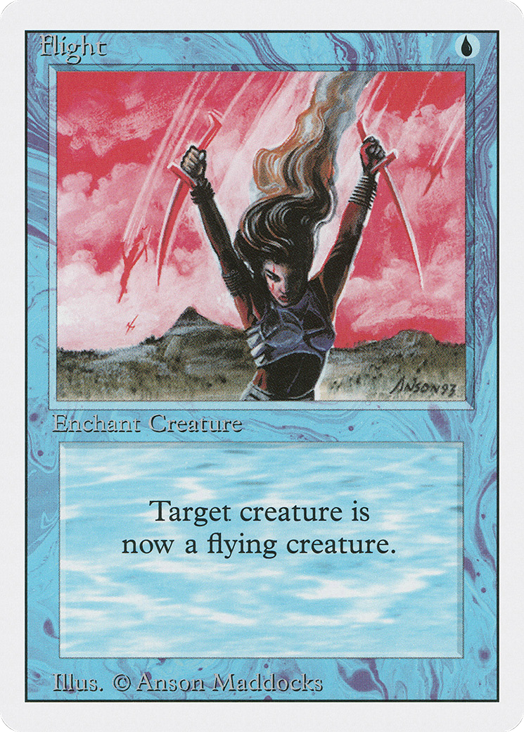 Flight (3ED-059) - Revised Edition - Premium MTG Single from Wizards of the Coast - Just $0.08! Shop now at Game Crave Tournament Store