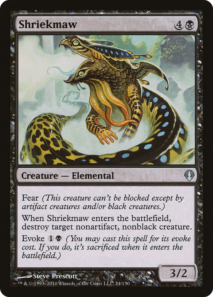Shriekmaw (ARC-024) - Archenemy - Premium MTG Single from Wizards of the Coast - Just $0.08! Shop now at Game Crave Tournament Store