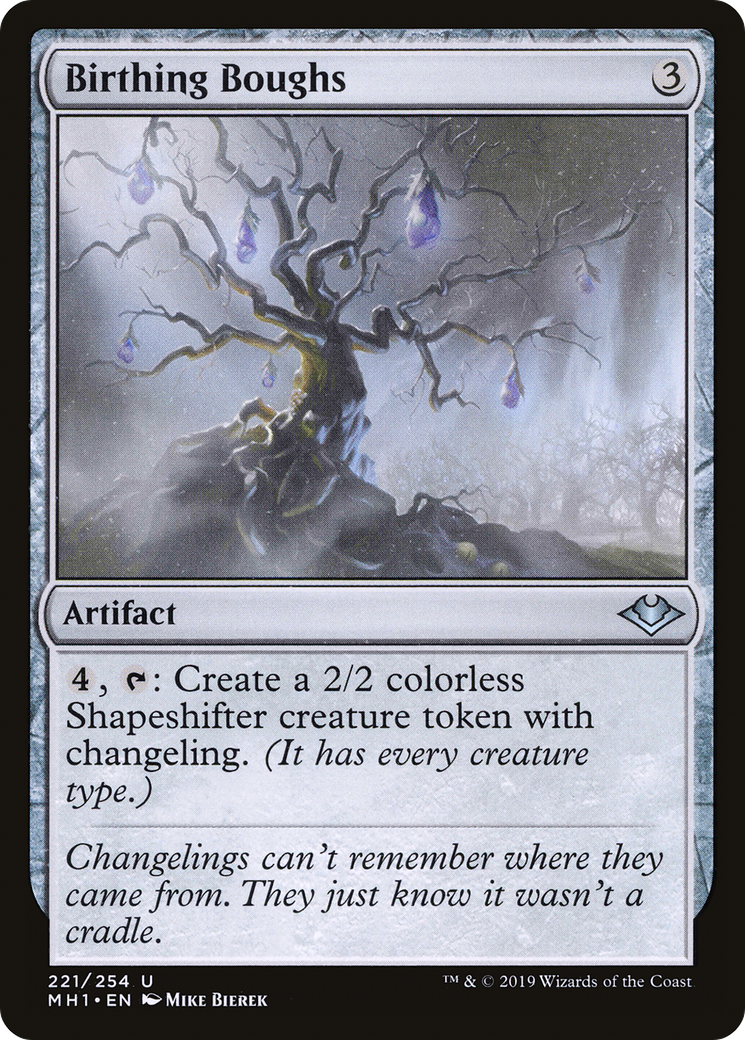 Birthing Boughs (MH1-221) - Modern Horizons Foil - Premium MTG Single from Wizards of the Coast - Just $0.39! Shop now at Game Crave Tournament Store