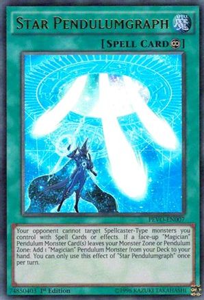 Star Pendulumgraph (PEVO-EN007) - Pendulum Evolution 1st Edition - Premium Yugioh Single from Konami - Just $0.26! Shop now at Game Crave Tournament Store