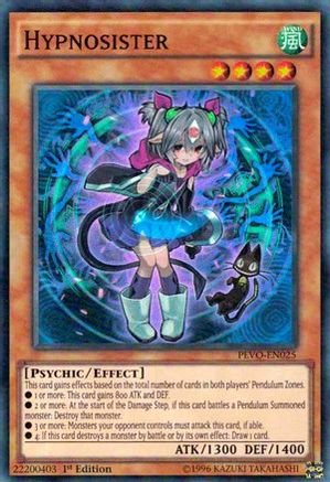 Hypnosister (PEVO-EN025) - Pendulum Evolution 1st Edition - Premium Yugioh Single from Konami - Just $0.25! Shop now at Game Crave Tournament Store