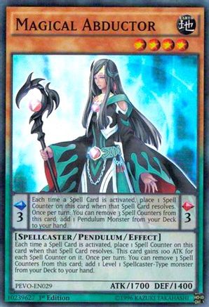 Magical Abductor (PEVO-EN029) - Pendulum Evolution 1st Edition - Premium Yugioh Single from Konami - Just $0.45! Shop now at Game Crave Tournament Store