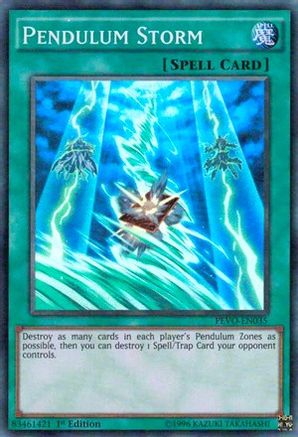 Pendulum Storm (PEVO-EN035) - Pendulum Evolution 1st Edition - Premium Yugioh Single from Konami - Just $0.25! Shop now at Game Crave Tournament Store
